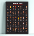 Poster Légendes du MMA – Les Plus Grands Combattants de l’Histoire