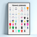 Affiche Tennis Legends