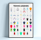 Affiche Tennis Legends