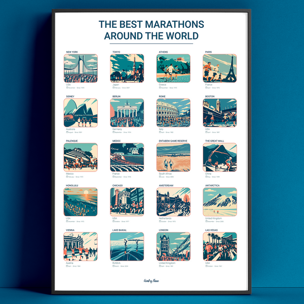 THE BEST MARATHON AROUND THE WORLD - LES MEILLEURS MARATHONS DU MONDE