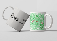 Lot  Marathon de Paris - Affiche + Mug