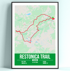 Poster Personnalisé Restonica Trail (69,2 km)