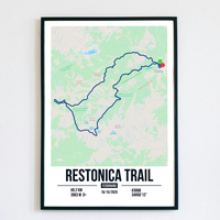 Poster Personnalisé Restonica Trail (69,2 km)