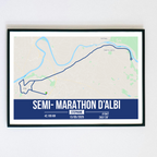 Poster Personnalisé Semi-Marathon d'Albi