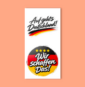 🇩🇪 Planche de Stickers – Auf Gets Deutschland (x2)