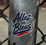 🇫🇷 Planche de Stickers – Allez les Bleus (x2)