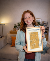 Poster THE COURT - LE TERRAIN DE BASKET en affiche