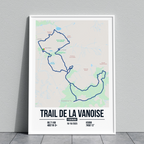Poster Personnalisé Trail de la Vanoise (68 km)