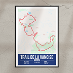 Poster Personnalisé Trail de la Vanoise (68 km)