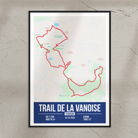 Poster Personnalisé Trail de la Vanoise (68 km)