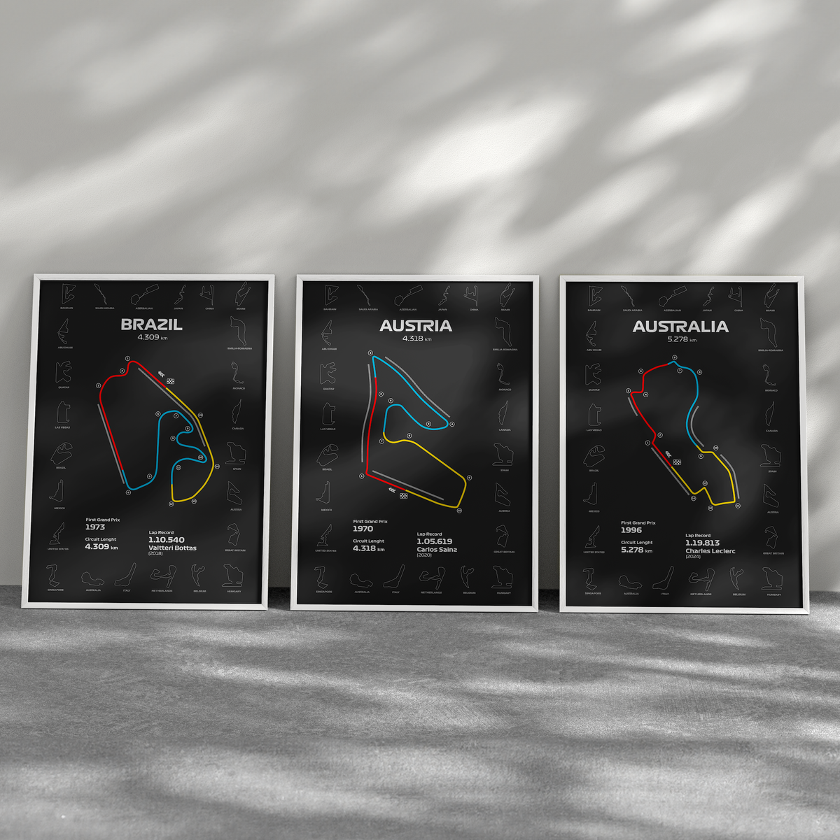 Poster AUSTRALIA CIRCUIT