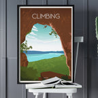 Climbing - Poster escalade