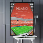 Poster Milan - Stade San Siro