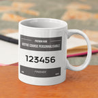 Mug course personnalisable