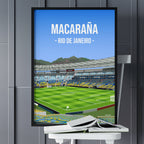 Poster Macaraña - Brazil Stadium