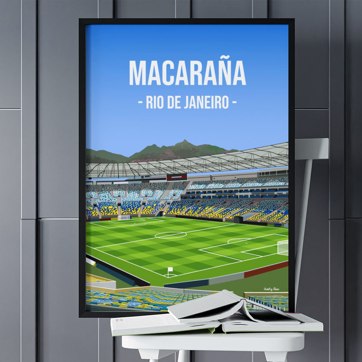 Poster Macaraña - Brazil Stadium