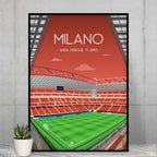 Poster Milan - Stade San Siro