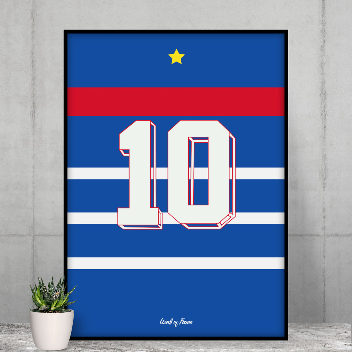 Poster Maillot - Zidane France