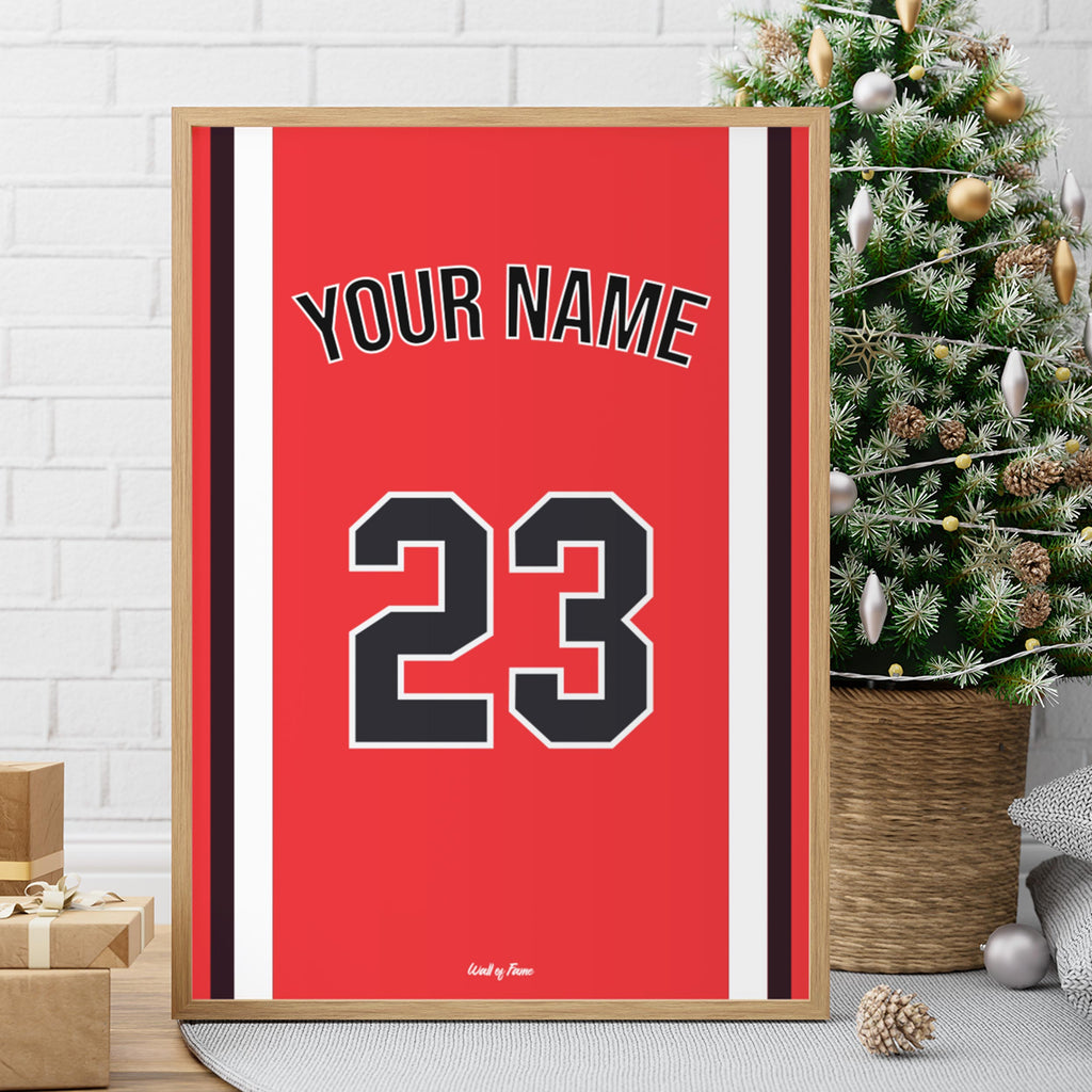 Affiche Basket Personnalisée - Maillot