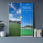 Stade de rugby personnalisable