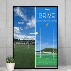 Stade de rugby personnalisable