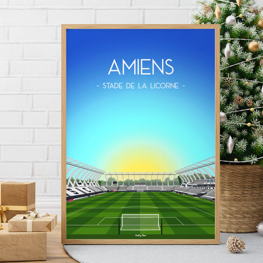 Poster Amiens - Stade de la Licorne