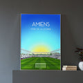 Poster Amiens - Stade de la Licorne