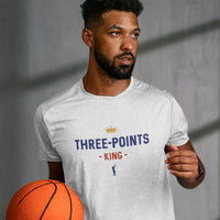 Three-points King - Basketball Tshirt