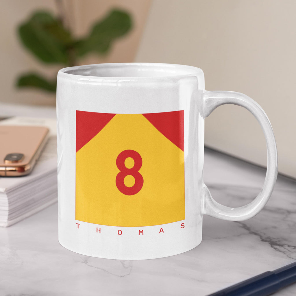 Mug football personnalisable