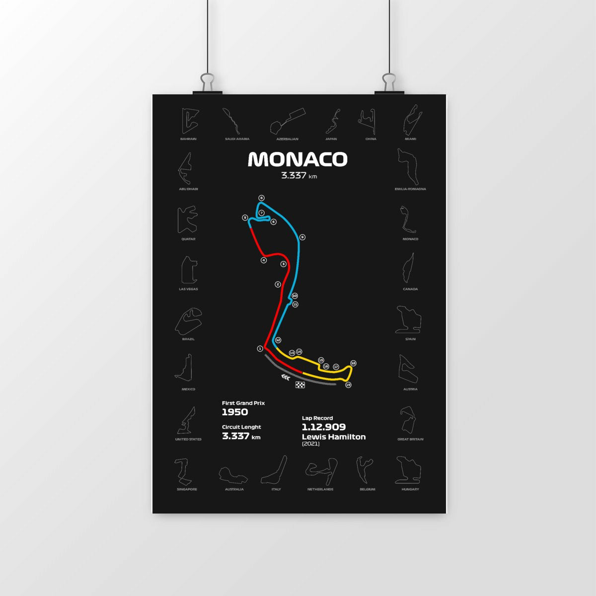 F1 CIRCUIT DE  MONACO