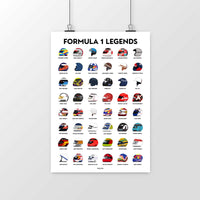 Légendes de Formule 1