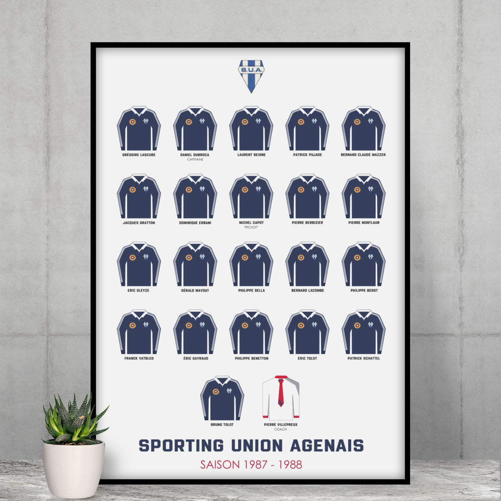 Votre club de rugby personnalisable