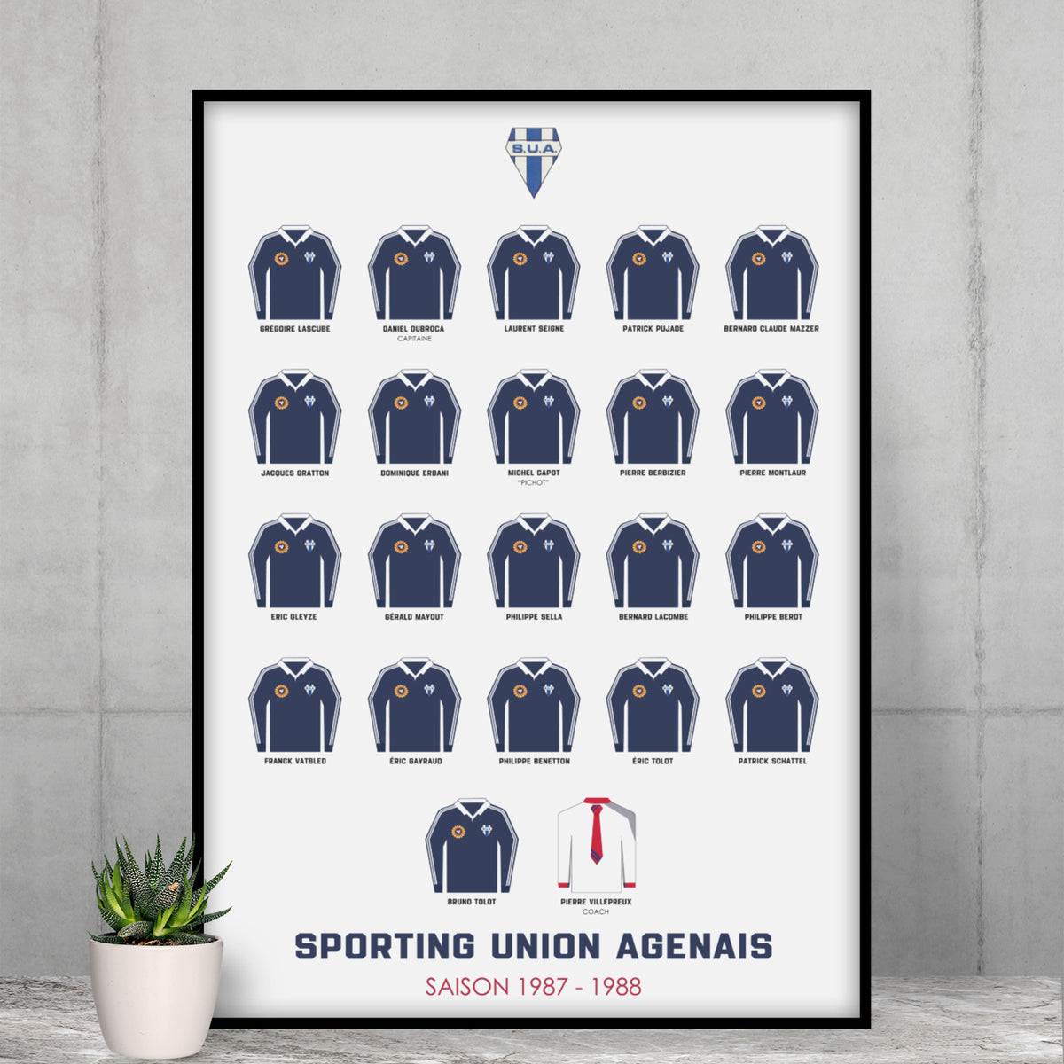 Votre club de rugby personnalisable