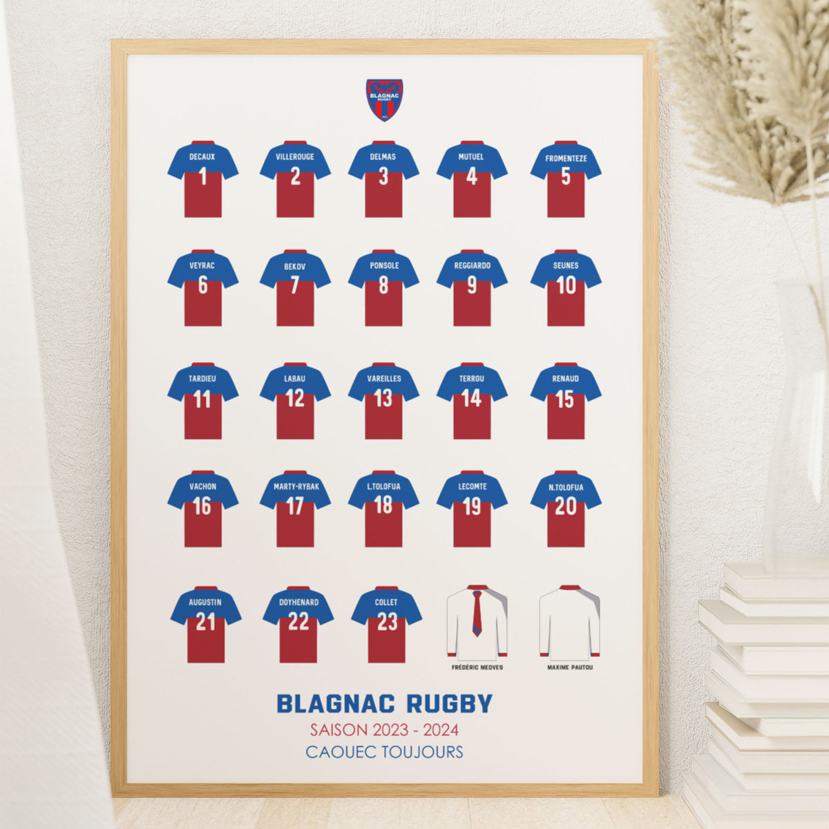 Votre club de rugby personnalisable