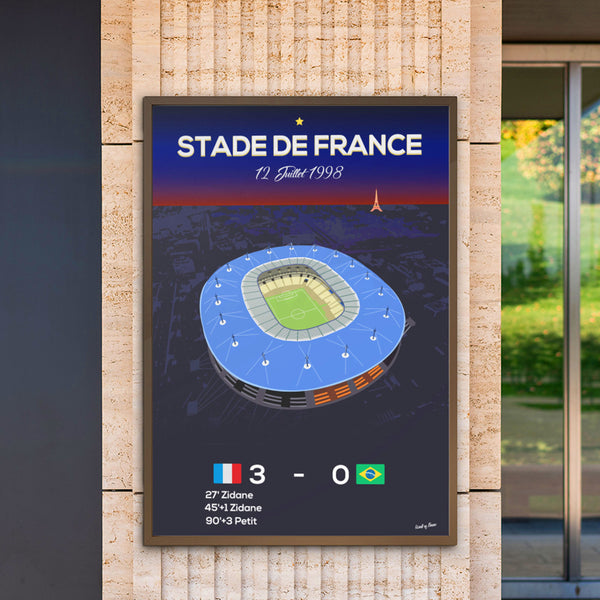 FOOTBALL COUPE DU MONDE 1998 FRANCE BRÉSIL 3-0 FOOTBALL COUPE DU MONDE 1998 FRANCE BRÉSIL 3-0