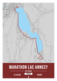 Lac d'Annecy - Marathon personnalisable