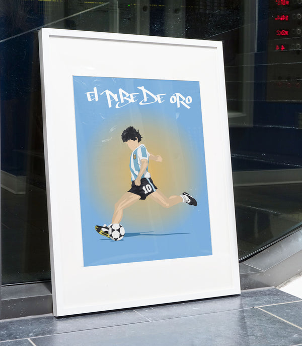 Affiche Poster - FABULOUS - Diego Maradona - 61cm x 91cm - Décoration Affiche Poster - FABULOUS - Diego Maradona - 61cm x 91cm - Décoration