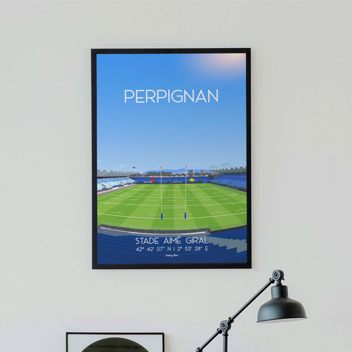 Perpignan - Stade de rugby Giral