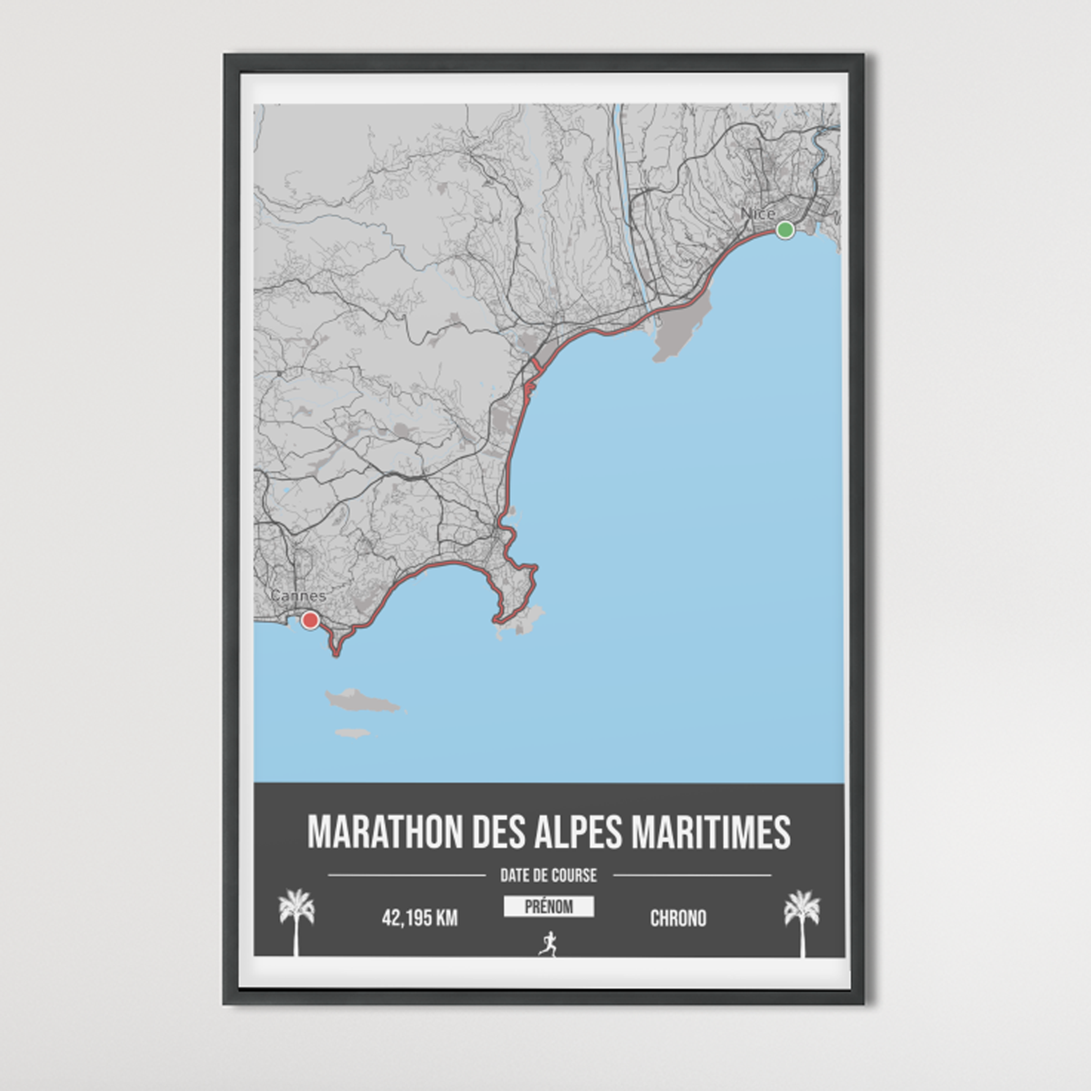 Alpes Maritimes - Marathon personnalisable