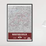 Berlin - Marathon personnalisable