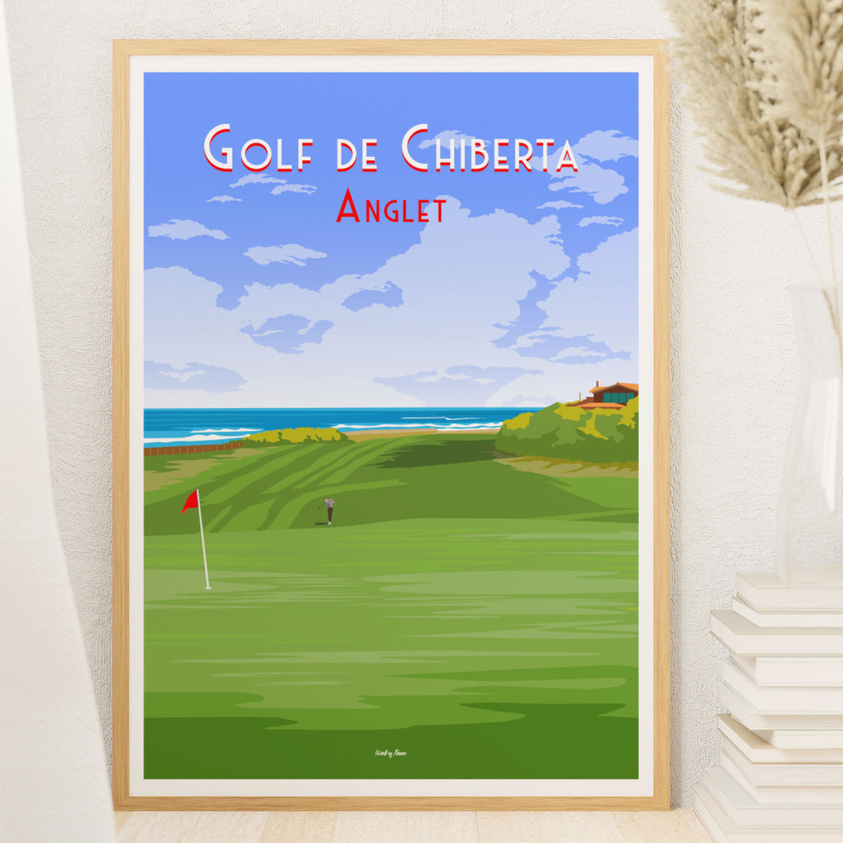 Poster Anglet - Golf de Chiberta
