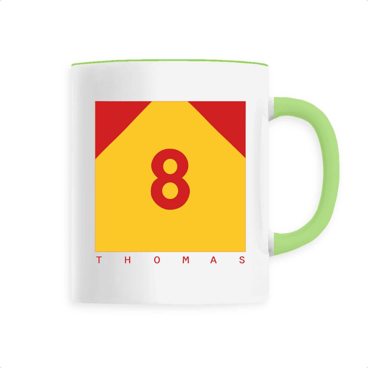 Mug football personnalisable