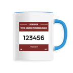 Mug course personnalisable