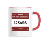 Mug course personnalisable