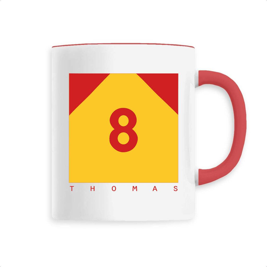 Mug football personnalisable