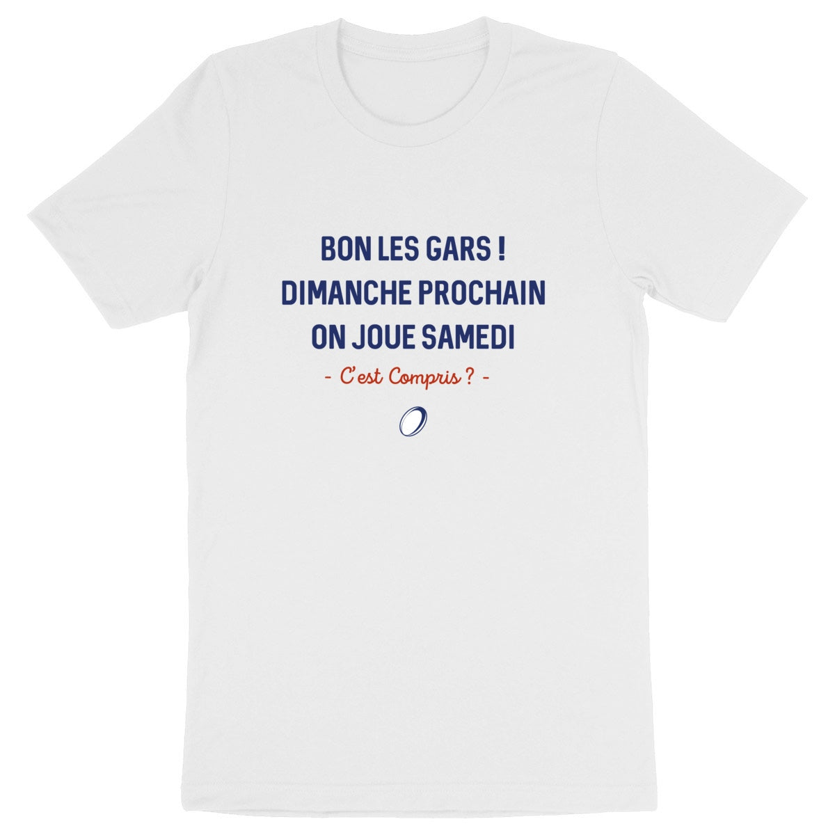 Dimanche prochain on joue samedi
