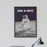 Neil and Buzz - Men on the moon