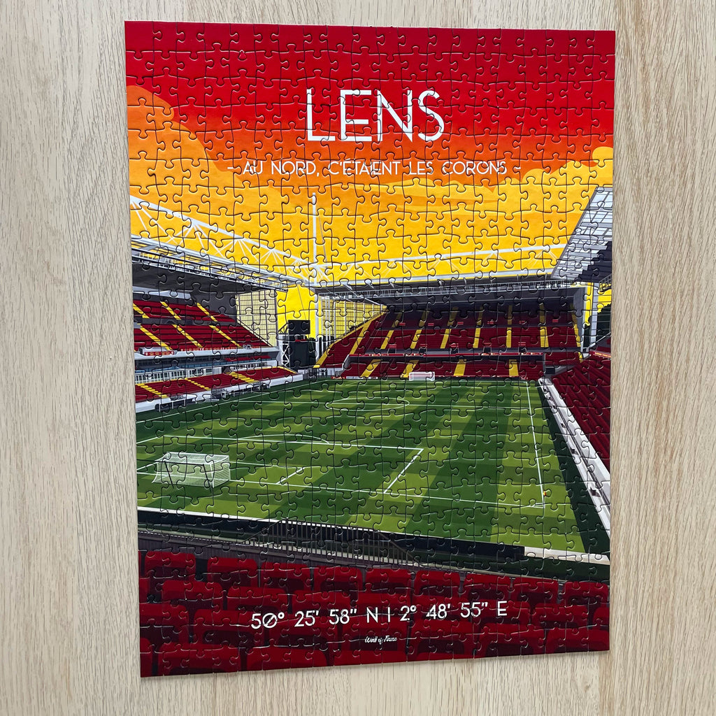 Lens - Puzzle football stade Bollaert