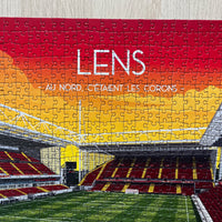Lens - Bollaert stadium football puzzle