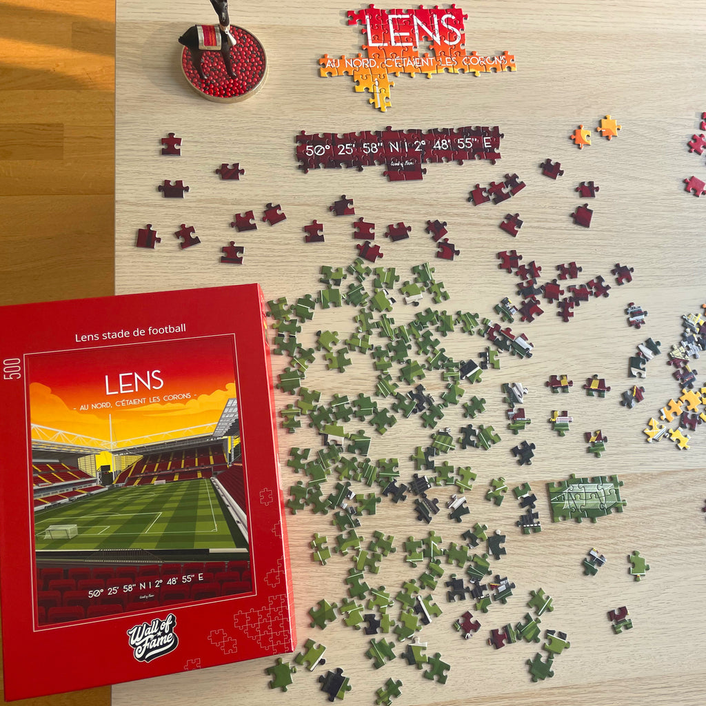 Lens - Puzzle football stade Bollaert